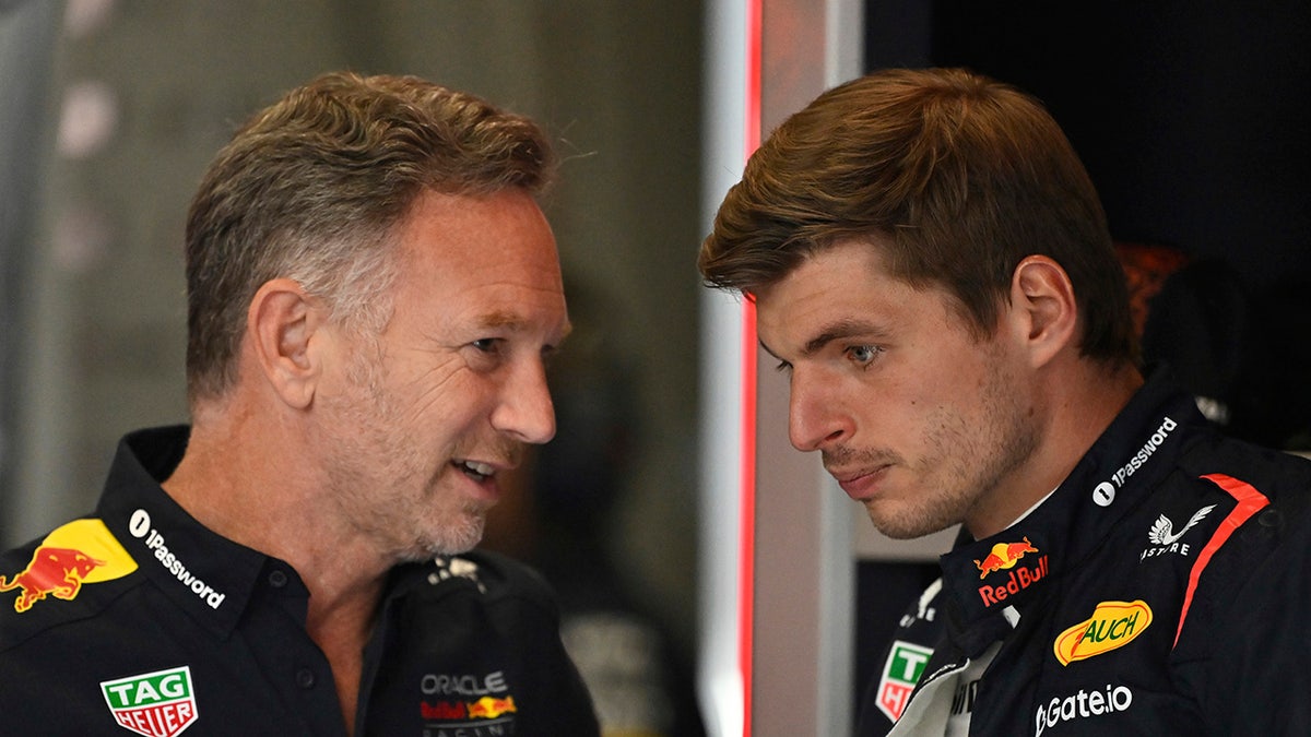 Christian Horner Max Verstepen