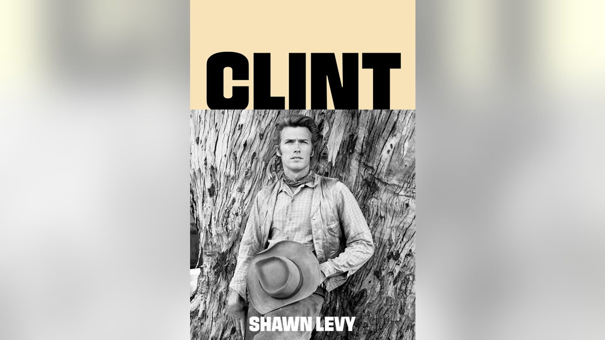 Book cover for a book on Clint Eastwood written by Shawn Levy.