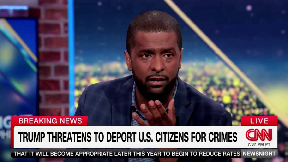 Bakari Sellers commenting on CNN