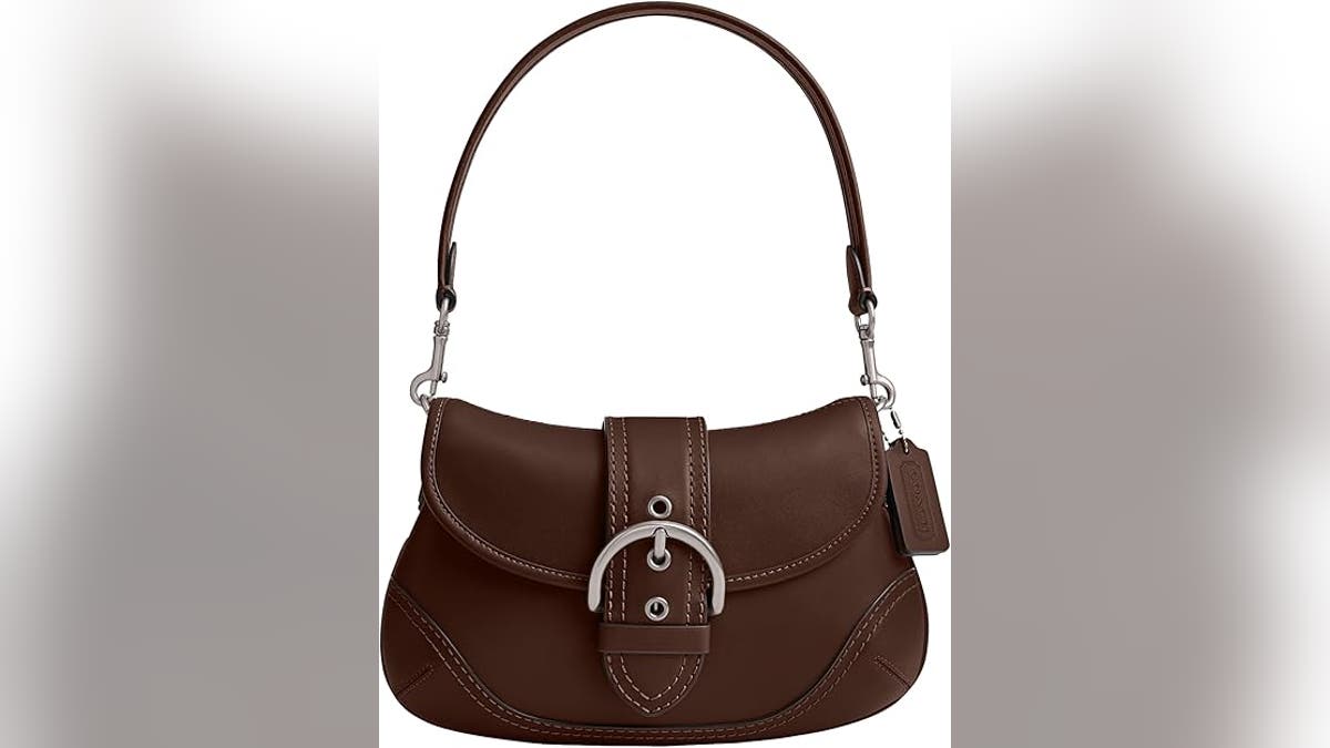 This Coach bag comes in various colors.