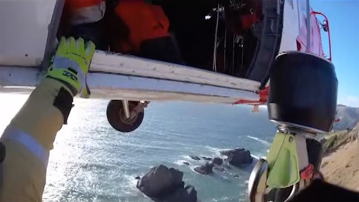 Coast Guard saves trapped teens
