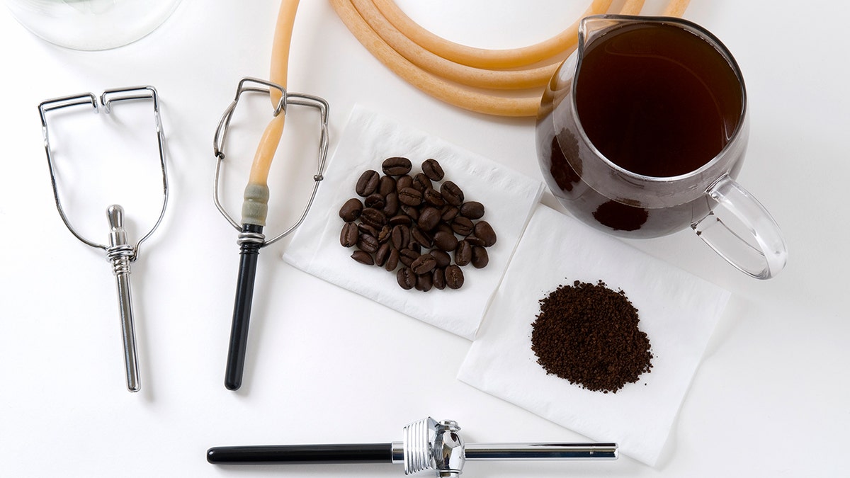 Tool kit for a coffee enema