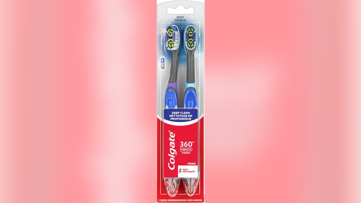 Stock up on these battery-powered toothbrushes.