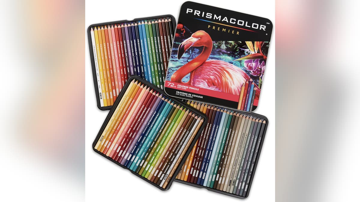 These colored pencils are premium quality.