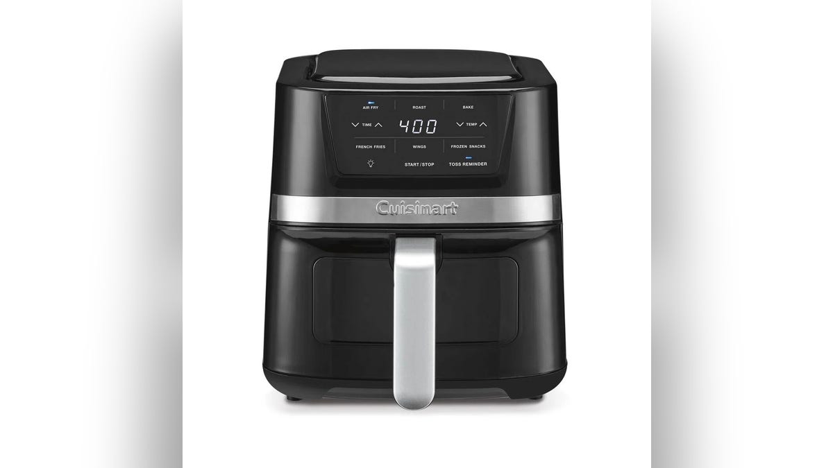 This air fryer takes up little counter space.