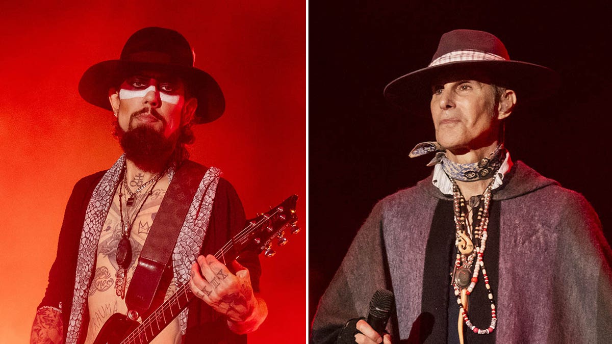 a split of dave navarro and perry farrell 