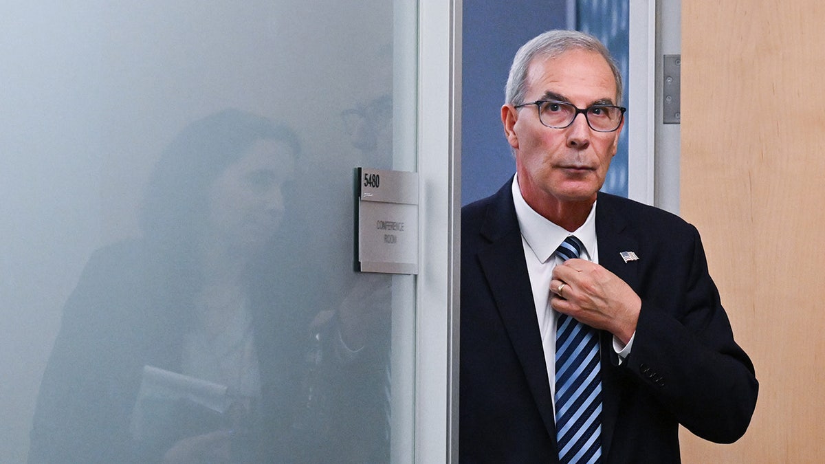 David Weiss appears on Capitol Hill