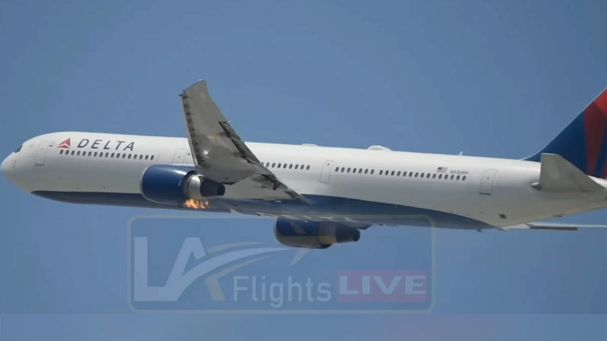Delta plane fire