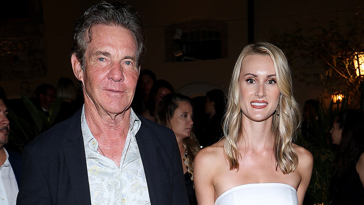 Dennis Quaid and Laura Savoie