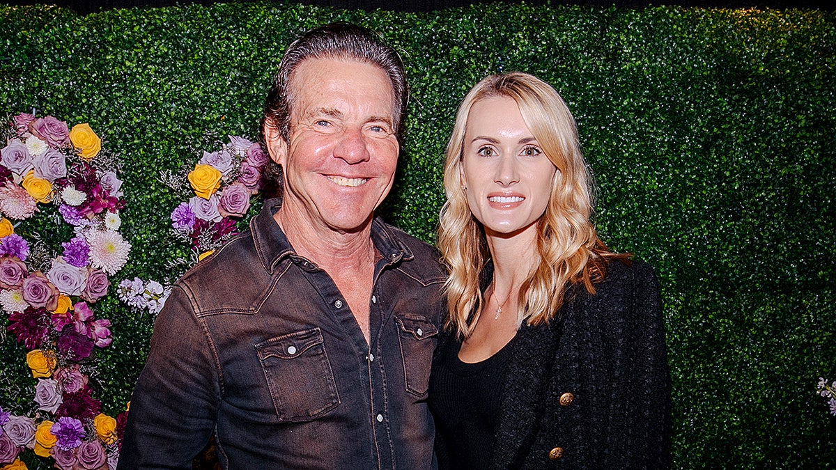Dennis Quaid and wife Laura Savoie