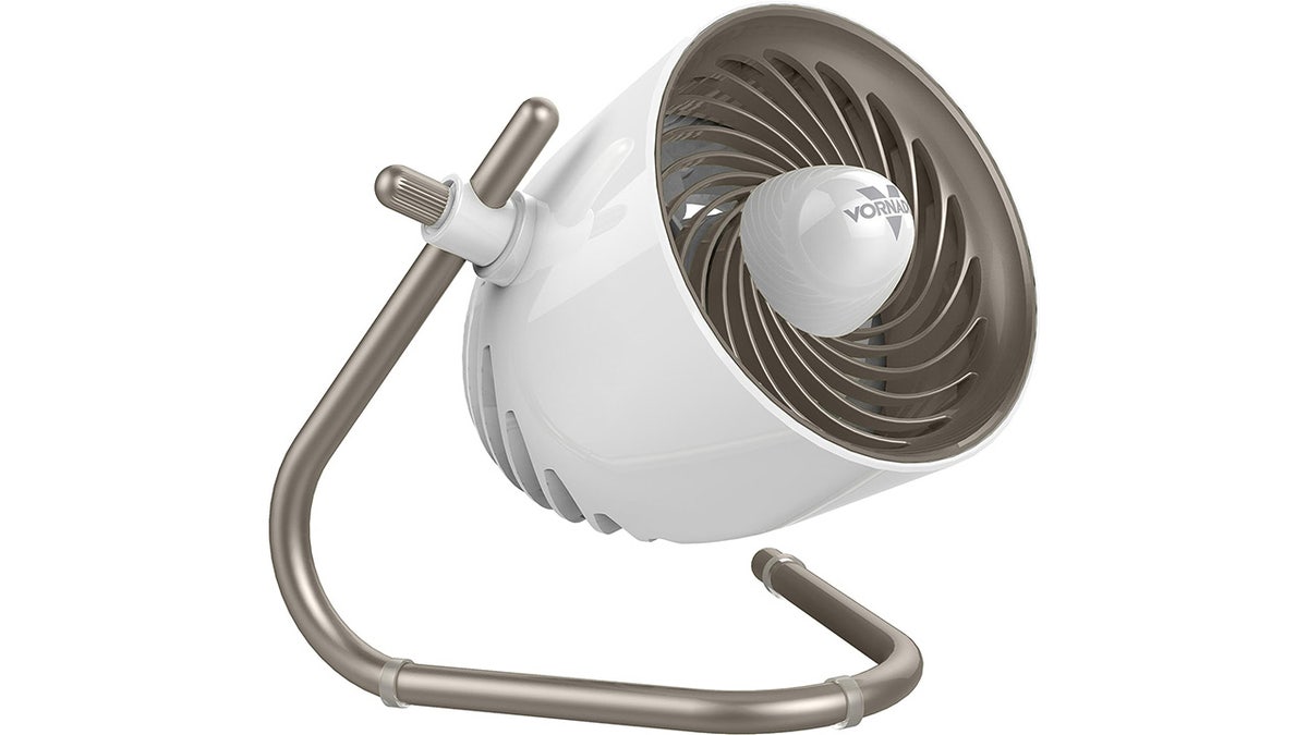 Keep a fan on your desktop for cool comfort.