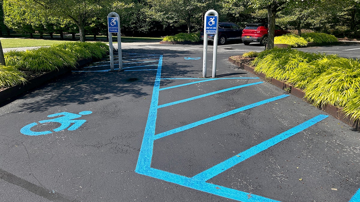 Handicapped parking in New York