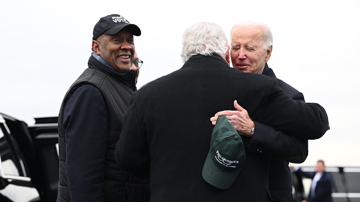 The representative of Dwight Evans, President Joe Biden and others