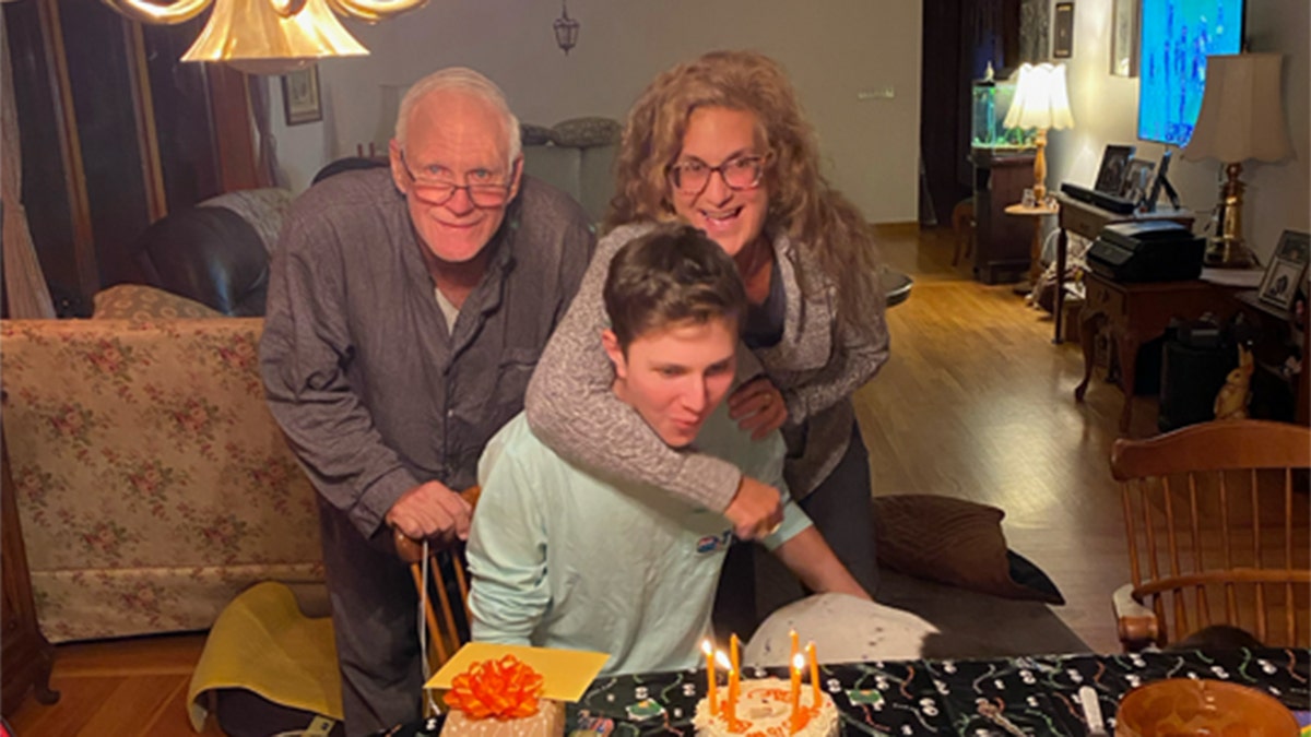 Eric Talpinian and mother