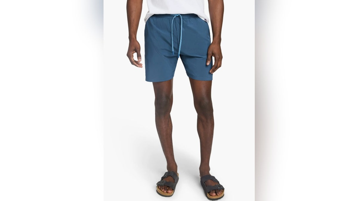 These swim trunks were designed with comfort in mind.