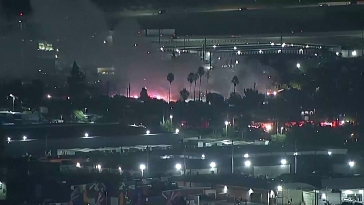Fire in Los Angeles