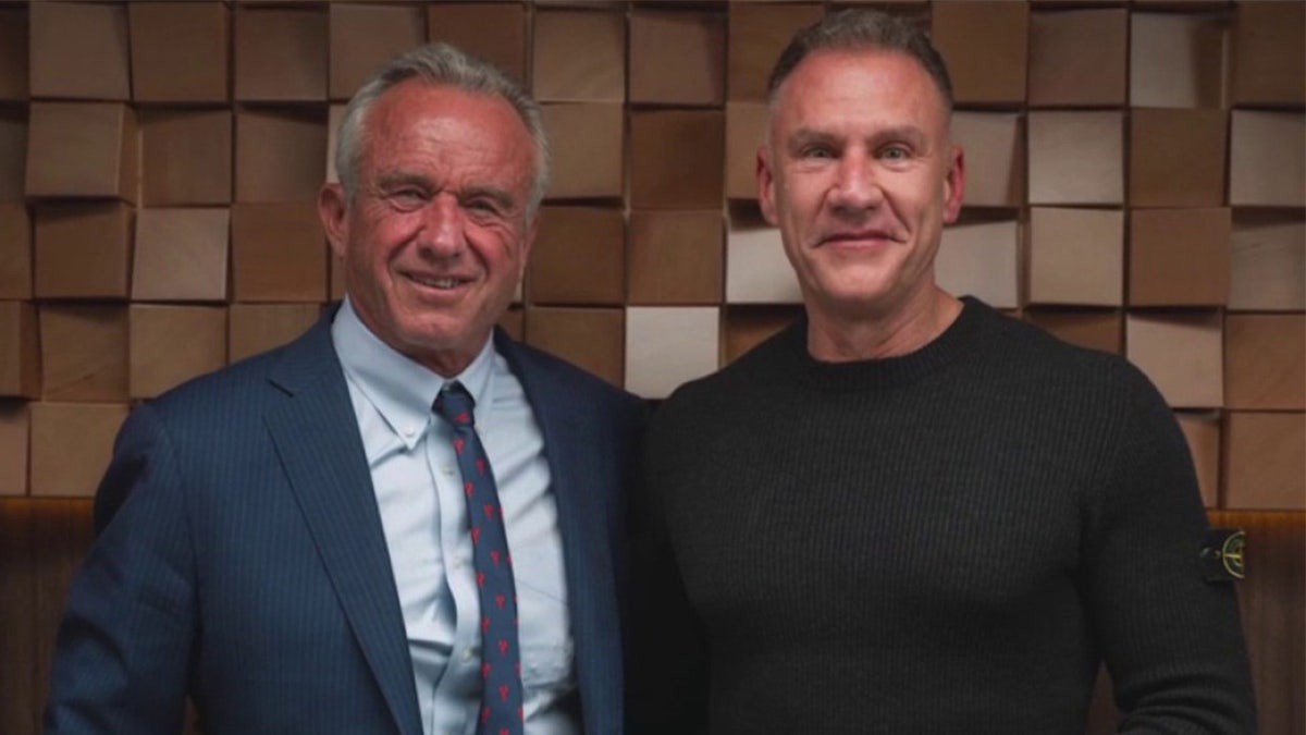 'Biohacker' Gary brecka stands with HHS secretary RFK, Jr.