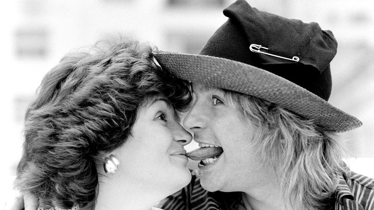 Sharon and Ozzy Osbourne in 1985