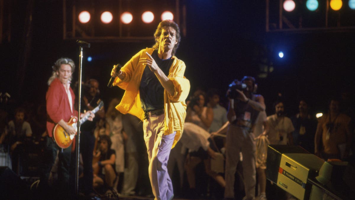 Mick Jagger Live Aid