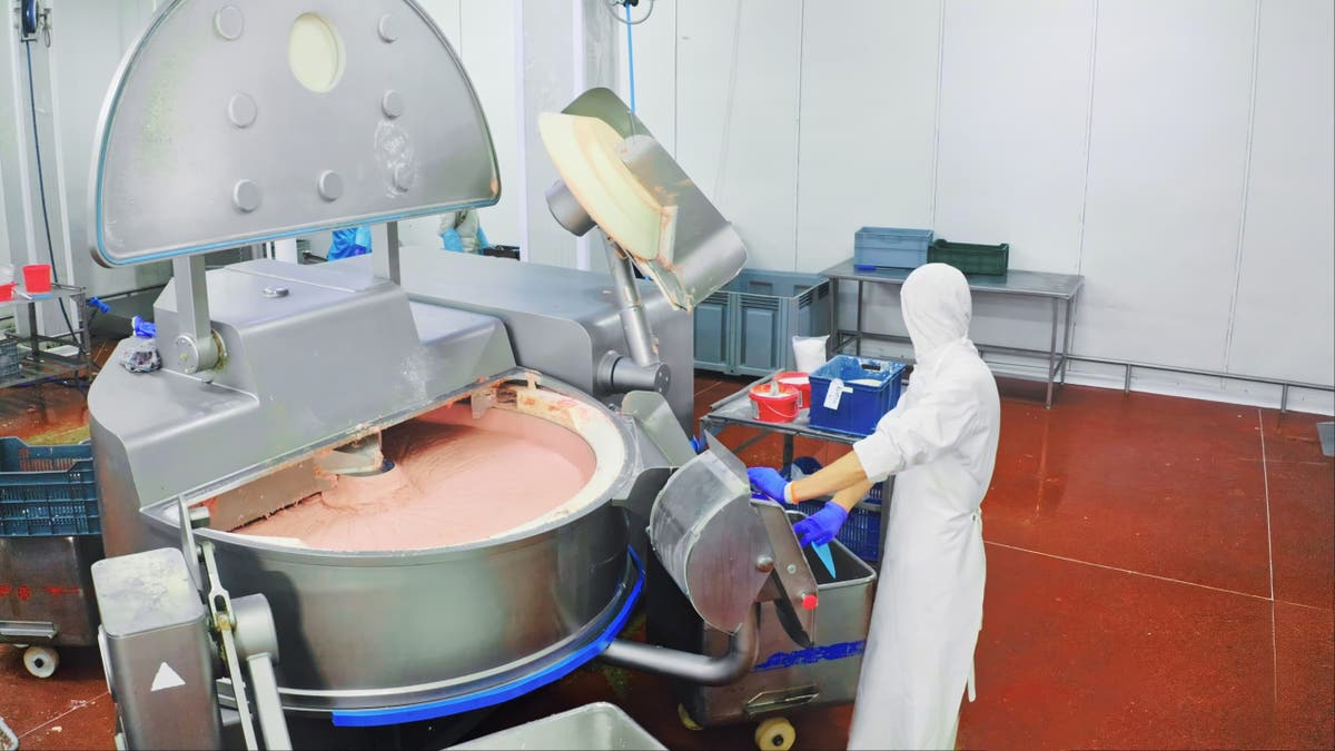industrial meat grinder machine