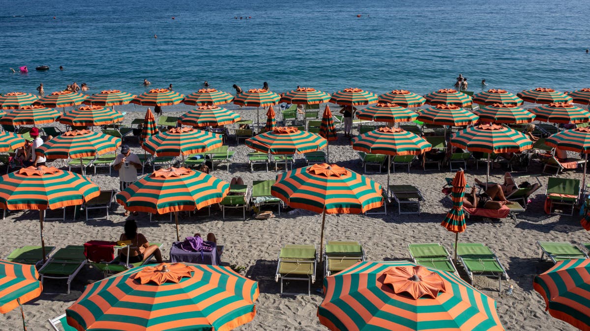 Italian beach