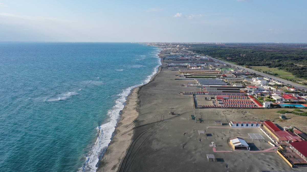 Italian beach