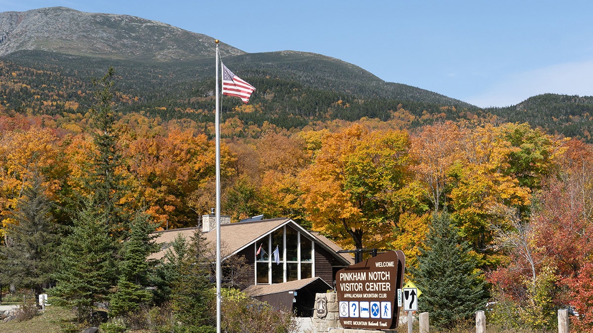 Pinkham Notch Visitor Center below Mount Washington where missing hiker was found