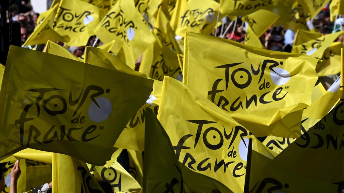 Tour de France 2025 flags