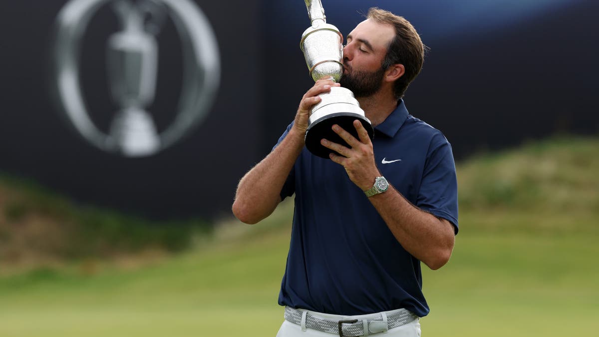 Scottie Scheffler at The 153rd Open Championship