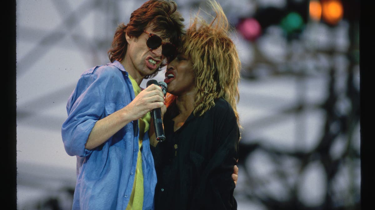 Tina Turner Mick Jagger