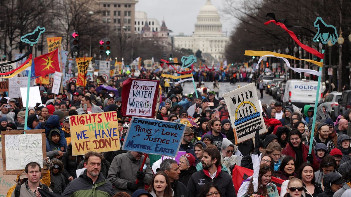 Standing Rock protest in DC