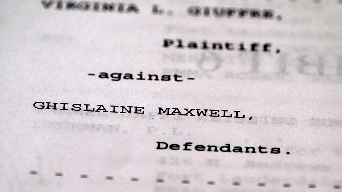 The British British Gyseine Maxwell gave him