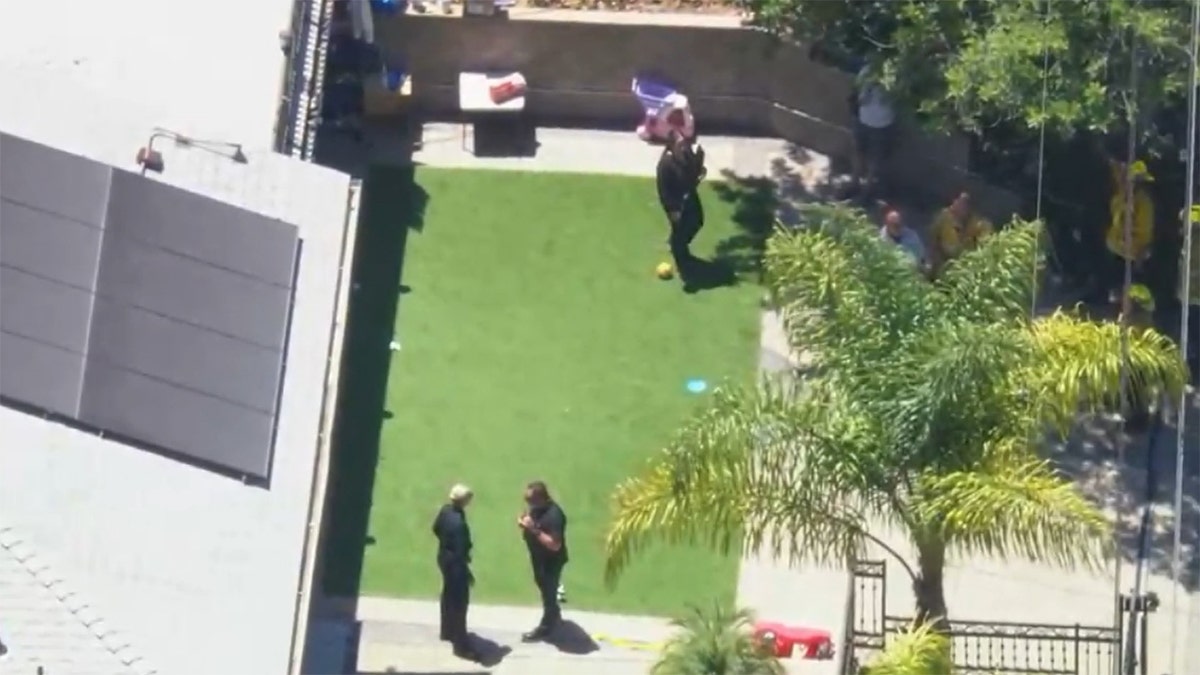 Law enforcement outside day sponsorship was seen after the alleged shooting.