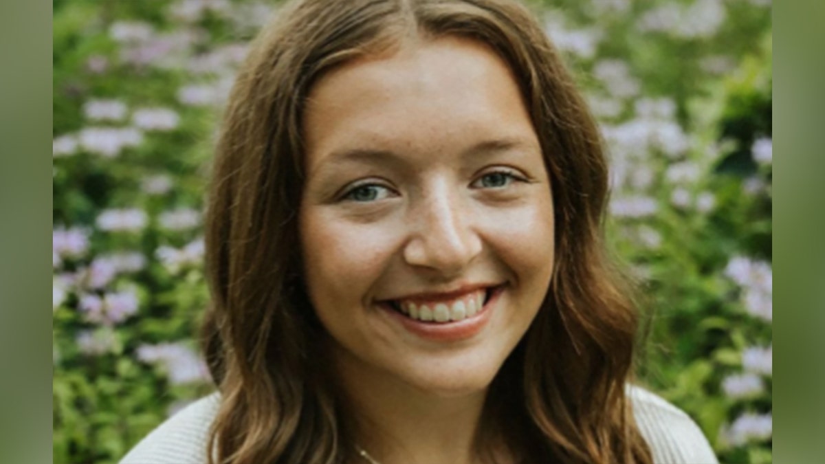 Halle Helson smiles
