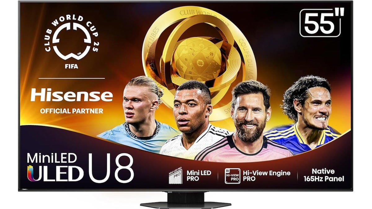 This Hisense TV has Google TV built in.