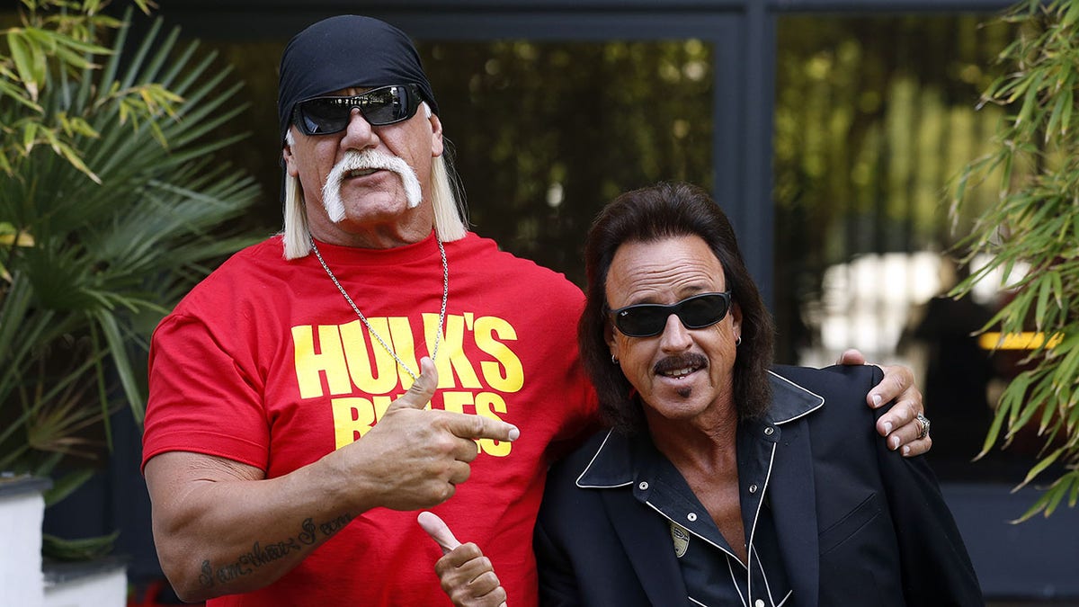 Hulk Hogan i menedżer Jimmy Hart