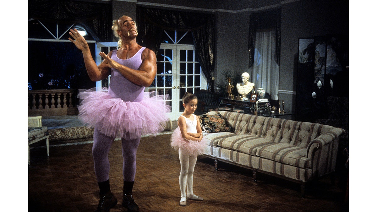 Hulk Hogan in a scene from Mr. Nanny