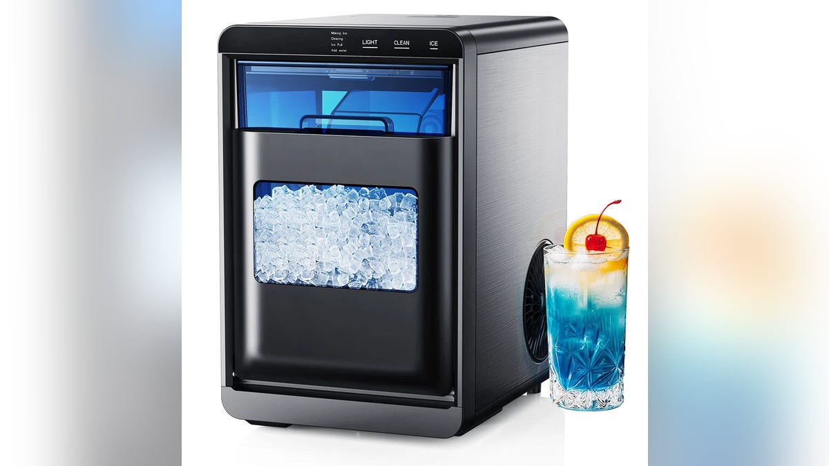 Have chewable ice on demand with this machine.