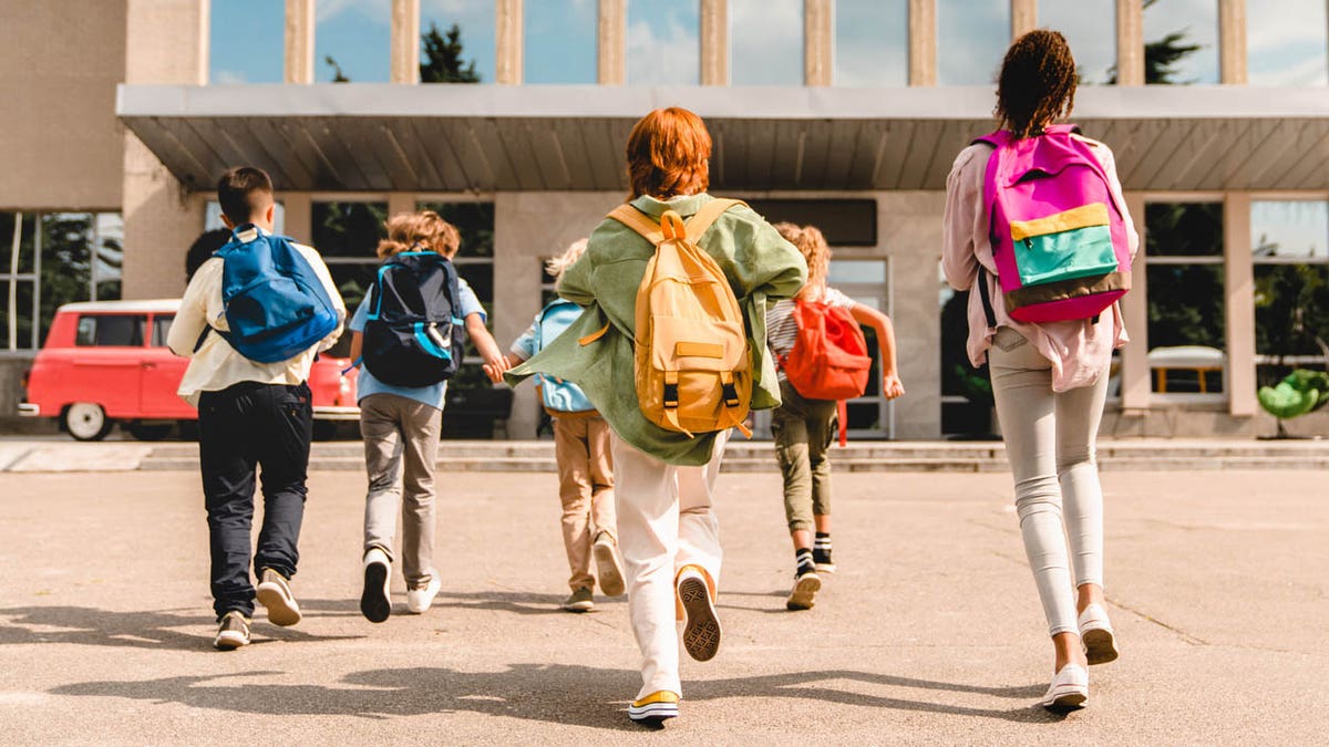 Kids at school