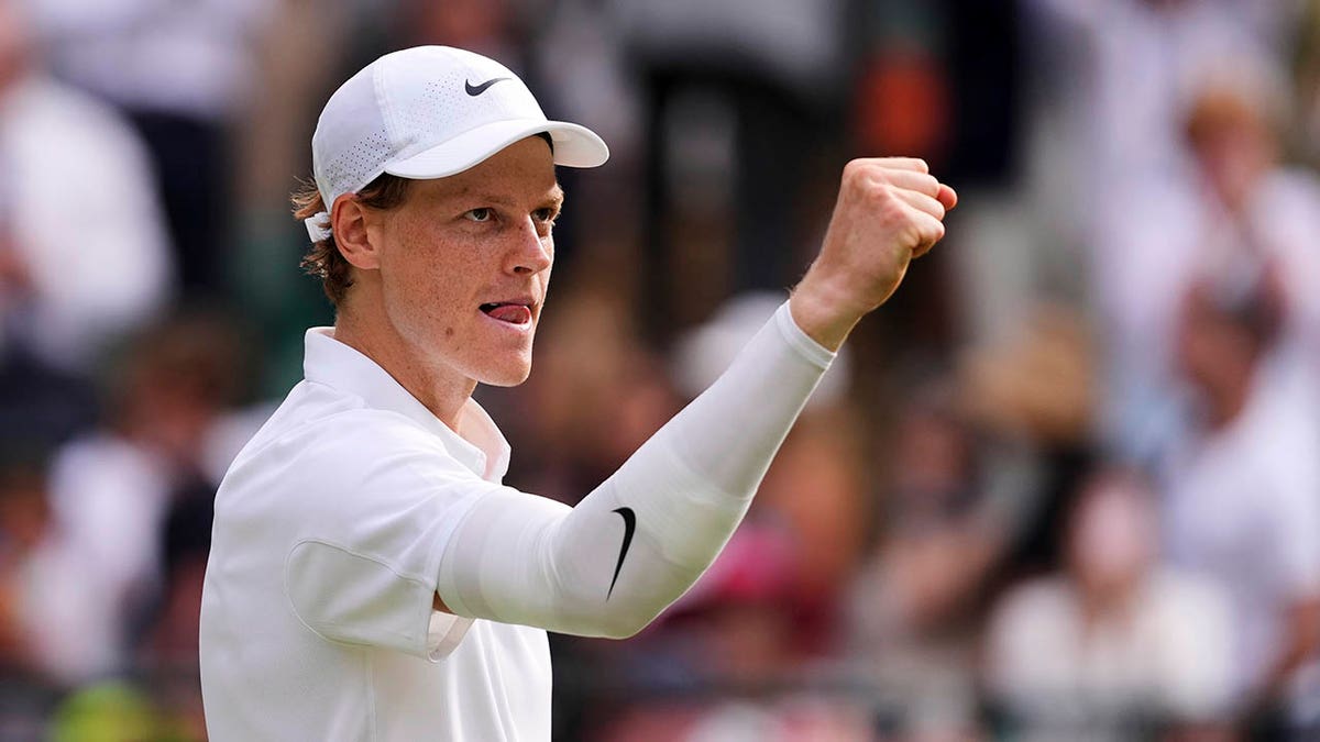 Jannik Sinner Wimbledon quarterfinals