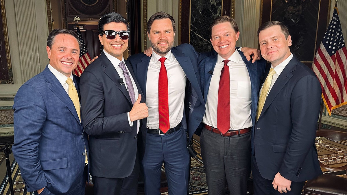 JD Vance with Ruthless hosts