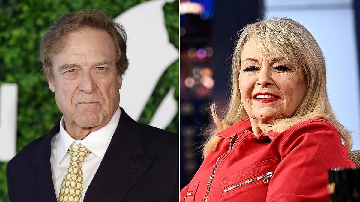 john goodman and roseanne barr side by side photos