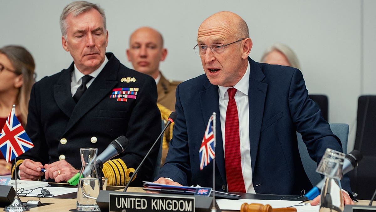 John Healey is headed by the Ukrainian Defense Contact Group.
