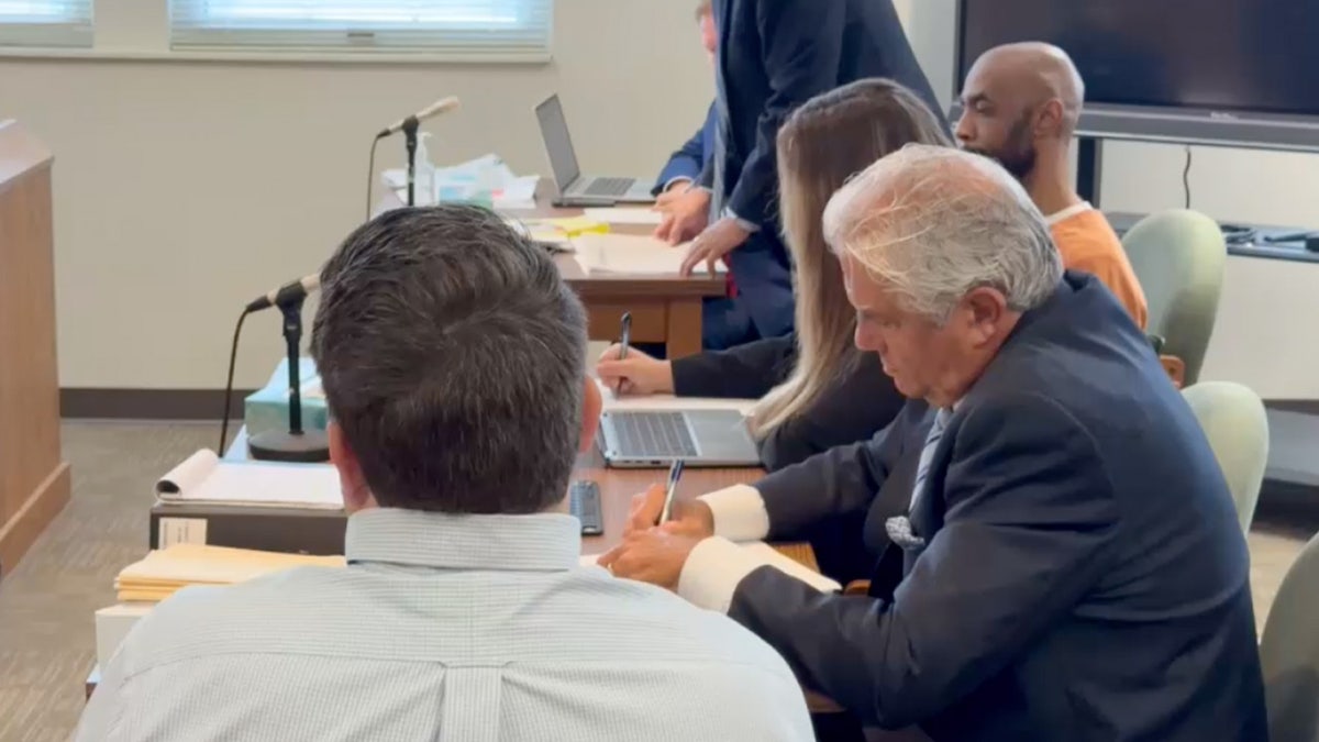 Jordan Willis and Ivory Carson in court
