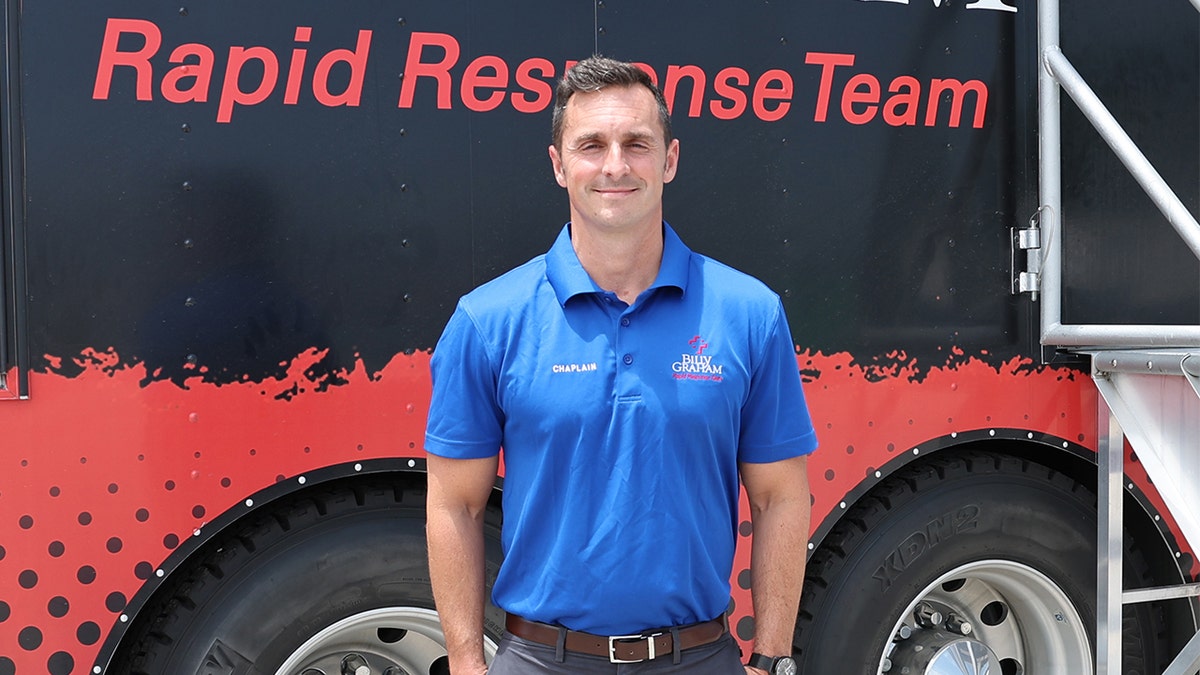 Josh Holland, world head of nan Billy Graham Rapid Response Team