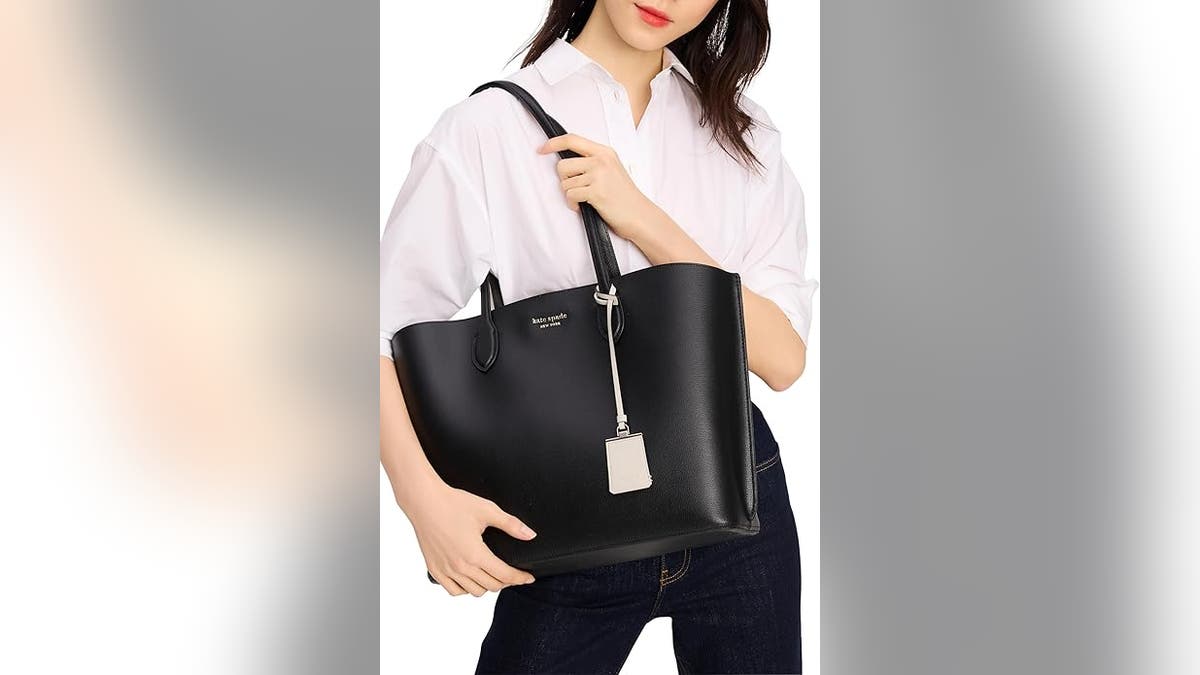 This Kate Spade tote is classic sophistication.