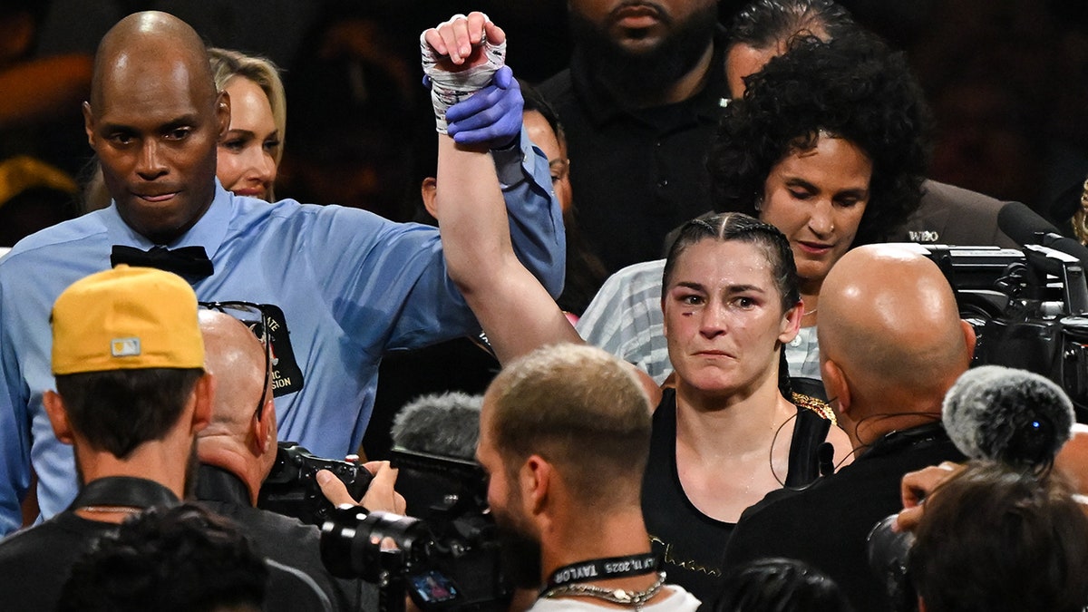 Katie Taylor wins