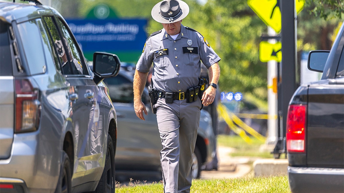 Police respond to Lexington religion shooting.