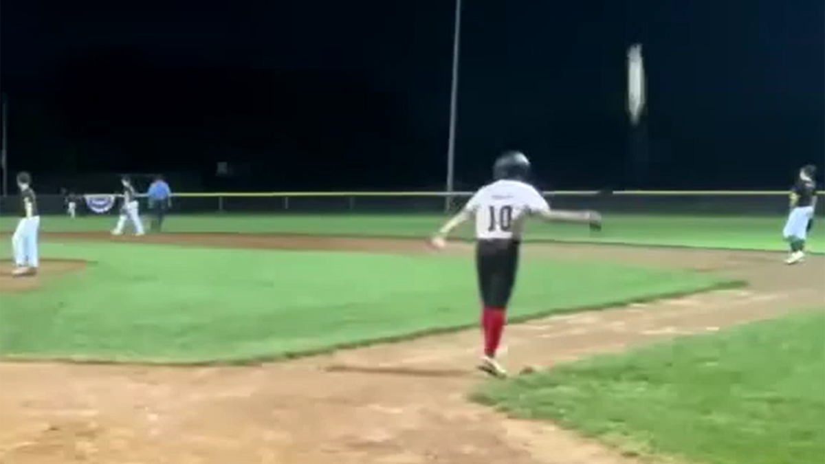 Little League home run