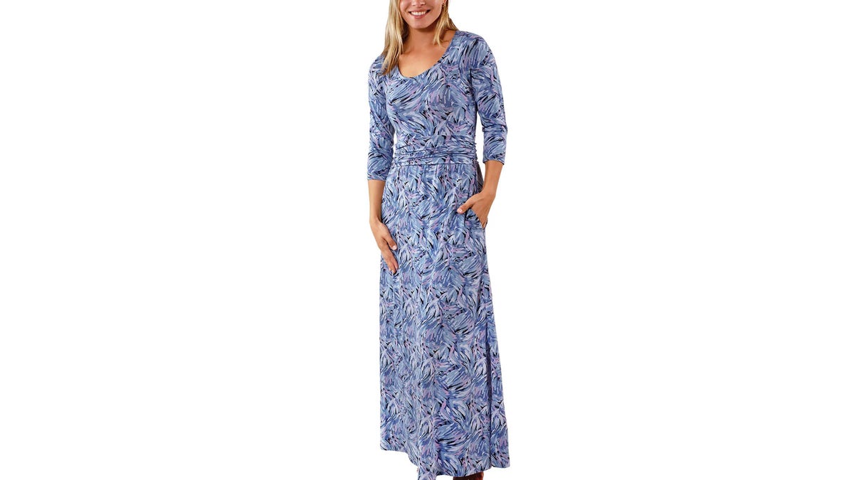 This dress is perfect for a garden party.